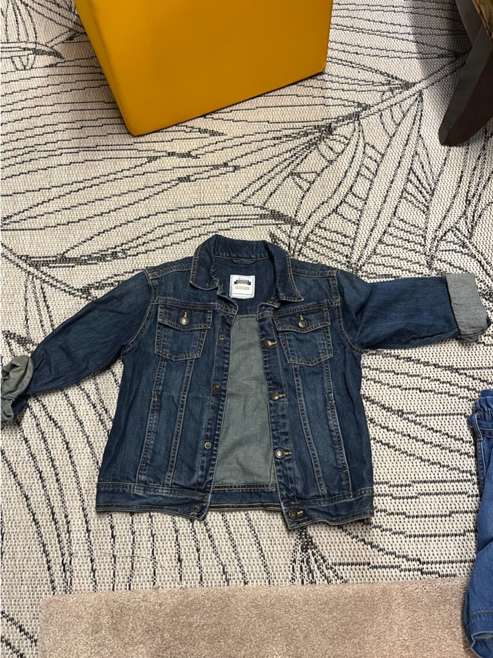 Gymboree Kids Denim Jacket Size M (7-8) Classic Blue Jean Jacket